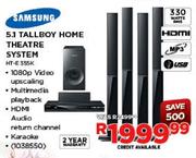 Samsung 5.1 Tall Boy Home Theatre System (HT-E355K)