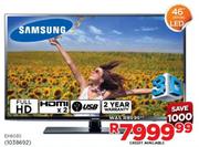 SAMSUNG 46" FHD 3D LED TV(EH6030)