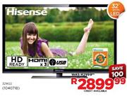 HISENSE 32" LED TV(32W22)