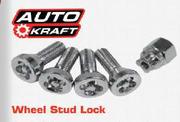 Auto Kraft Wheel Stud Lock(FED.WST116)-12x1.5mm Each