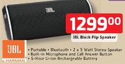 JBL Black Flip Speaker