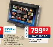 DSTV 7" Walka Portable TV