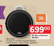 JBL Micro Wireless Speaker