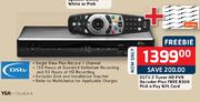 DSTV 2 Tuner HD PVR Decoder Plus Free R300 Pick N Pay Gift Card