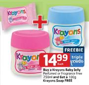 Krayons Baby Jelly Perfumed Or Fragrance Each