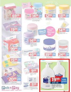 Pick n Pay : Baby Care (21 Apr - 5 May 2013), page 5