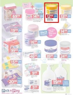 Pick n Pay : Baby Care (21 Apr - 5 May 2013), page 5