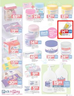 Pick n Pay : Baby Care (21 Apr - 5 May 2013), page 5