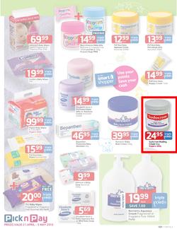 Pick n Pay : Baby Care (21 Apr - 5 May 2013), page 5