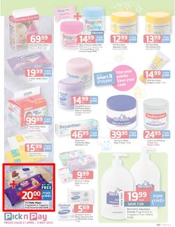 Pick n Pay : Baby Care (21 Apr - 5 May 2013), page 5