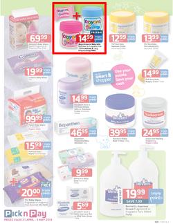 Pick n Pay : Baby Care (21 Apr - 5 May 2013), page 5