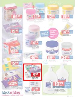 Pick n Pay : Baby Care (21 Apr - 5 May 2013), page 5