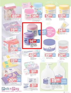 Pick n Pay : Baby Care (21 Apr - 5 May 2013), page 5
