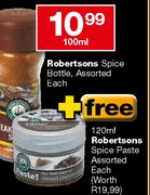 Robertsons Spice Bottle-100ml