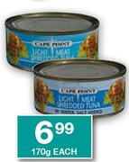 Cape Point Shredded Tuna-170gm