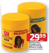 Restore Plus Conditioning Relaxer Cream-450ml Each