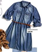 Denim Dresses-Each