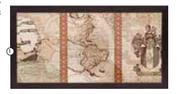 Framed Printed Maps-550 x 1010mm Each