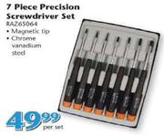 Worksman 7 Piece Precision Screwdriver Set