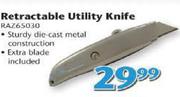 Worksman Retractable Utility Knife