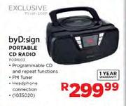 ByD:sign Portable CD Radio (POR1003)