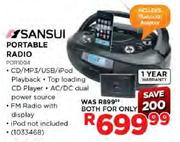 Sansui Portable Radio (POR1004)