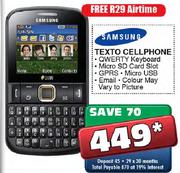Samsung Texto Celephone