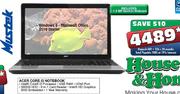 Acer Core i3 Notebook