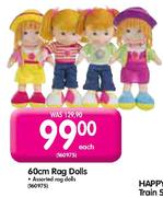 60cm Rag Dolls-Each