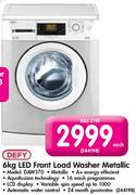 Defy 6Kg LED Front Load Washer Metallic(DAW370)-Each
