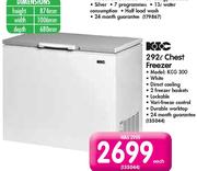 KIC 292L Chest Freezer(KCG300)-Each