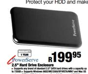 Power Serve-2.5" Hard Drive Enclosure