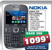 Nokia Asha 302 Cellphone