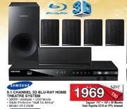 Samsung 5.1 Channel 3D Blu-Ray Home Theatre System-Each