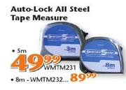 Auto-Lock All Steel Tape Measure 5m