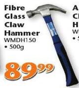 Fibre Glass Claw Hammer(WMDH150)-500Gm