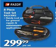 Razor 8 Piece Tool Set(RAZ65082)