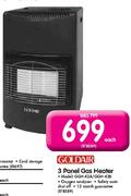 Goldair 3 Panel Gas Heater(GGH42A/GGH42B)