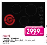 Defy Gemini Ceran Hob (DHD390)-Each