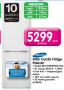 Samsung 400L Combi Fridge/Freezer(RB31FSRNDWW/Fax)