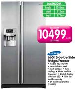 Samsung 660L Side-By-Side Fridge/Freezer(RS21HDTPN)