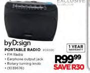  byD:sign Portable Radio-Each