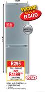 Defy 315LT Metallic Combi Fridge-Each