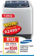 Samsung 13Kg Twin Tub Washing Machine-Each