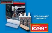 Wood & Fabric Cleaning Kit-Each