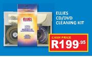 Ellies CD/DVD Cleaning Kit-Each