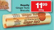 Royalty Ginger Nuts Biscuits-300g