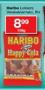Haribo Lekkers Verskeidenheid-100g Elk