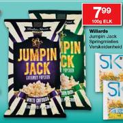 Willards Jumpin Jack Springmielies Verskeidenheid-100g Elk