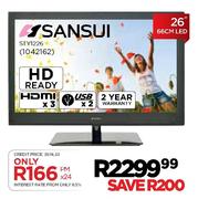 Sansui 26"(66cm) LED(STY1226)